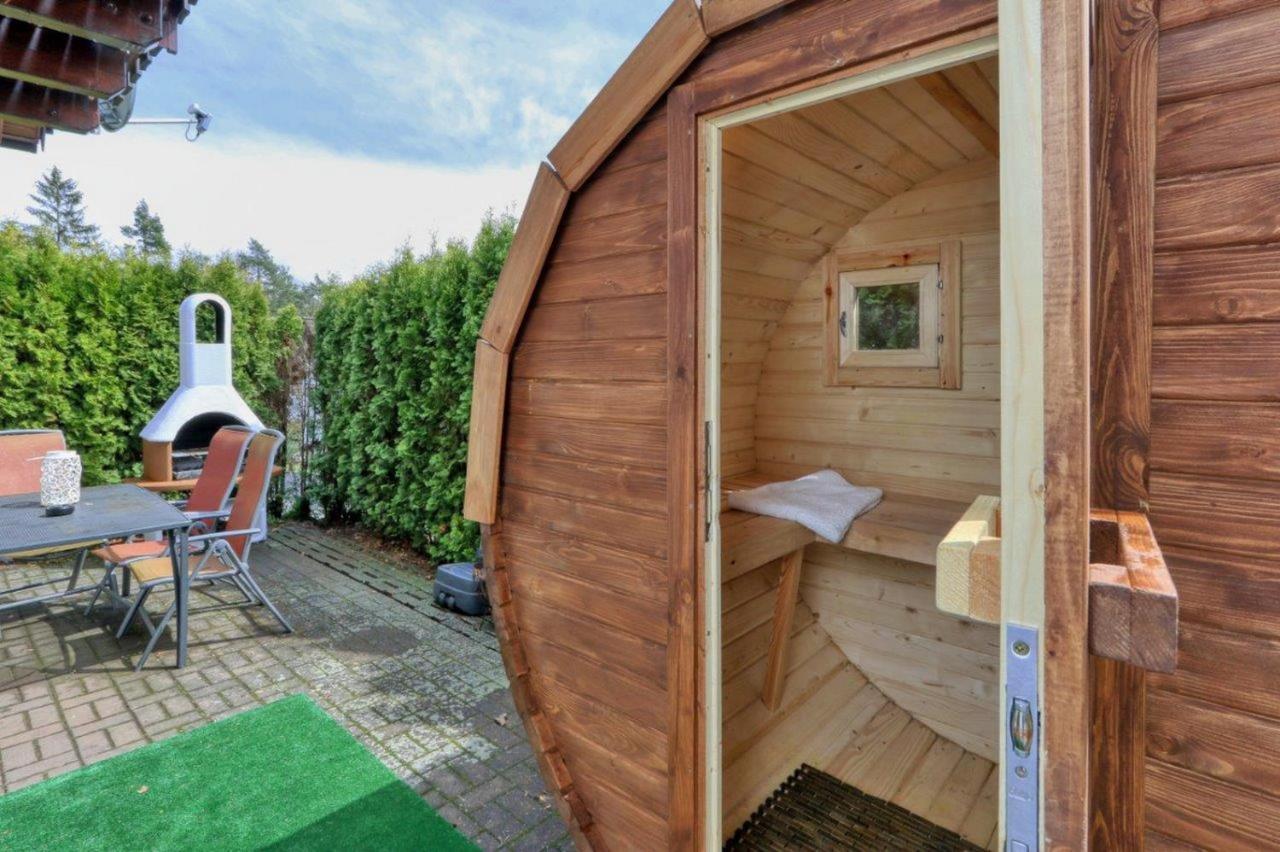 Seepark Kirchheim Ferienhaus Bei Diane Mit Sauna 외부 사진